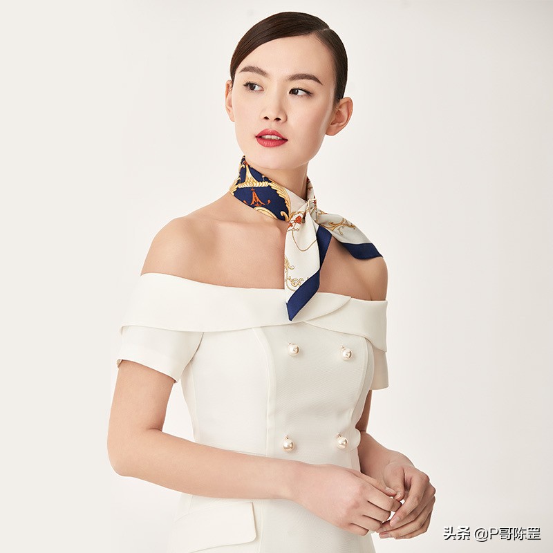 「原创首发」「P哥设计」「自拍」真丝小方巾《黄金时代》4