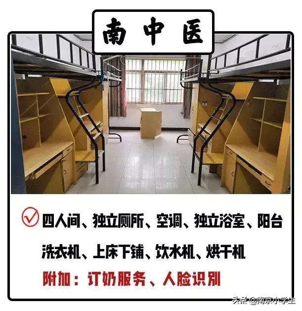 南京各大学宿舍楼,南京市前十高中最好的宿舍