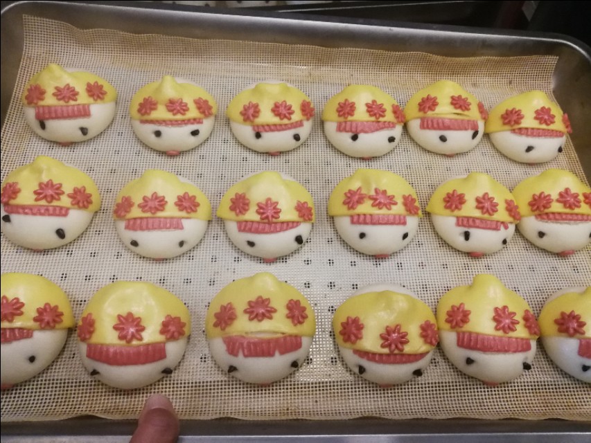 农民大姐做花馍,山东下岗女工创业做花馍