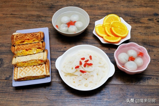 过年家常早餐推荐,春节7天营养搭配早餐好吃不难做