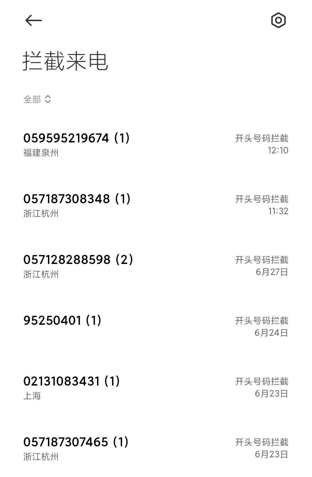 骚扰电话都是些什么号码段,一分钟15个不同号段的骚扰电话