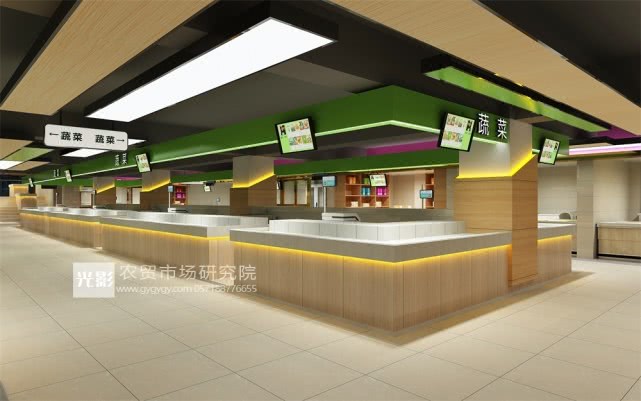 极简菜市场设计,新型菜市场设计方案效果图