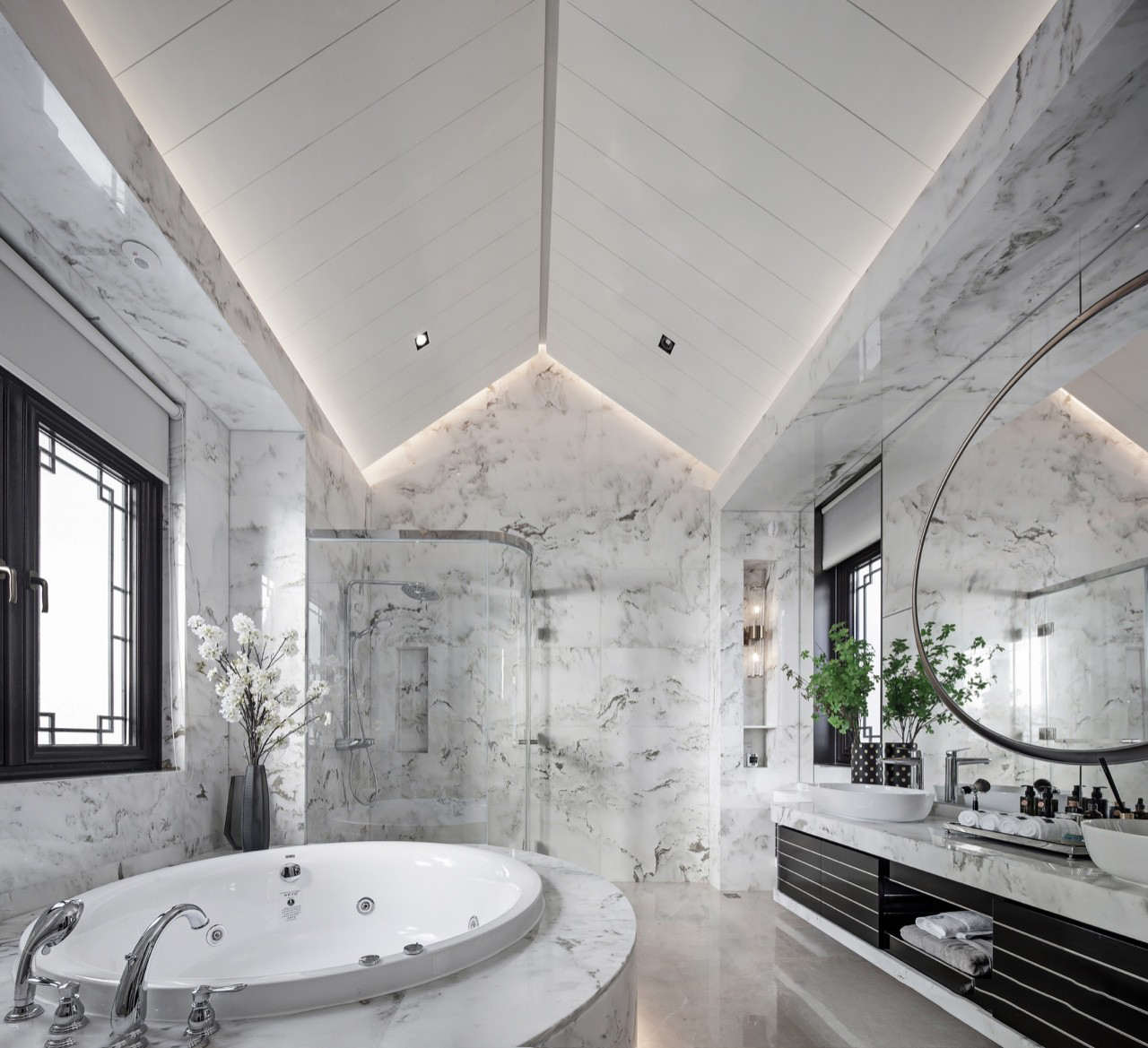 晒晒别墅,十大豪宅庭院