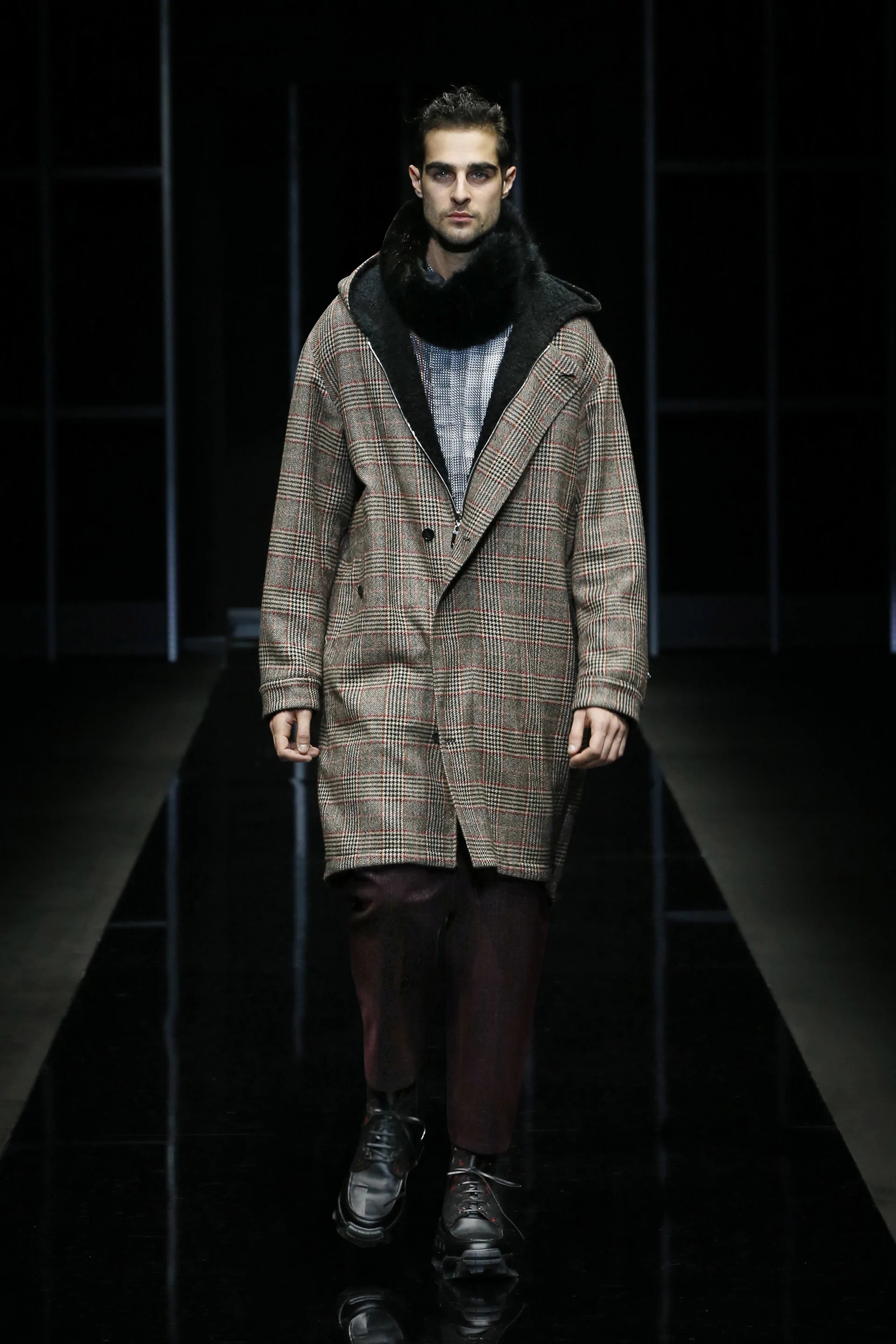 armani秀场男装秋冬2023,giorgioarmani男装胡歌