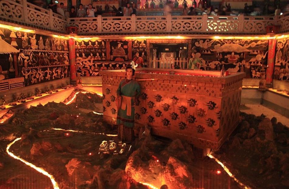 秦始皇陵墓九层高台是什么,秦始皇陵墓九层