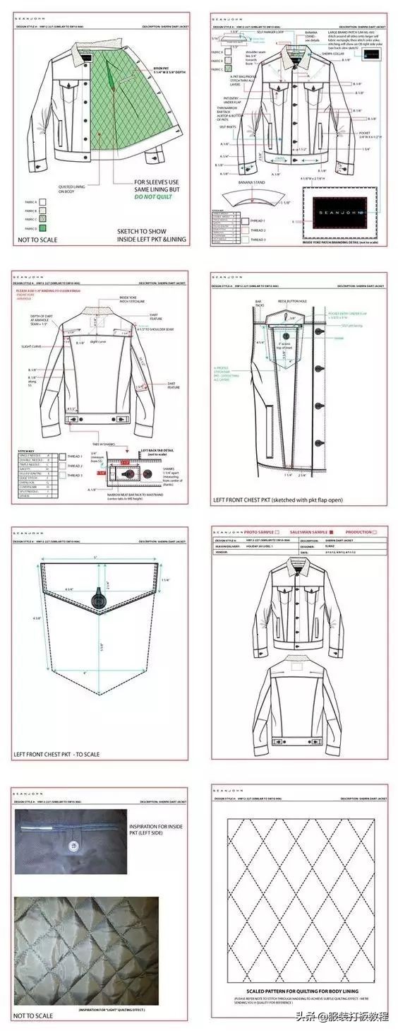 服装工艺单撰写的十大关键问题