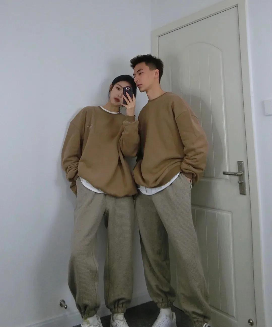 高级感情侣穿搭夏天,情侣秋季穿搭