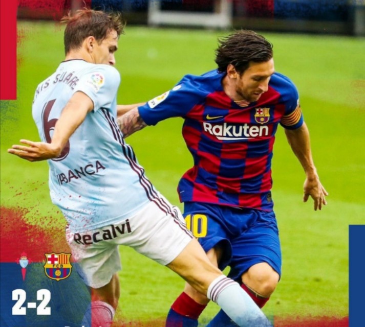 阿斯帕斯任意球,塞尔塔阿斯帕斯对巴萨任意球