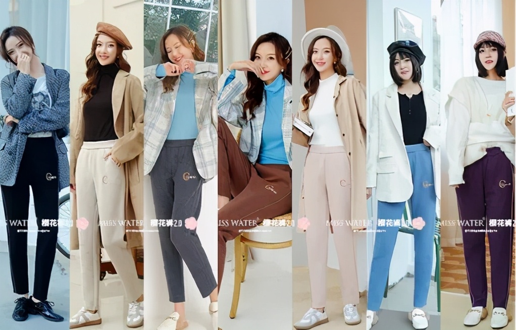 梨形身材穿爆火的大裤腿裤子,梨形身材阔腿裤版型选择