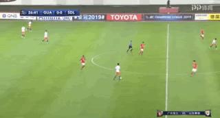 广州恒大2019亚冠杨立瑜进球,恒大对鲁能亚冠点球大战韦世豪