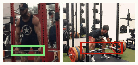 杠铃硬拉高度,标准硬拉难还是不标准硬拉难