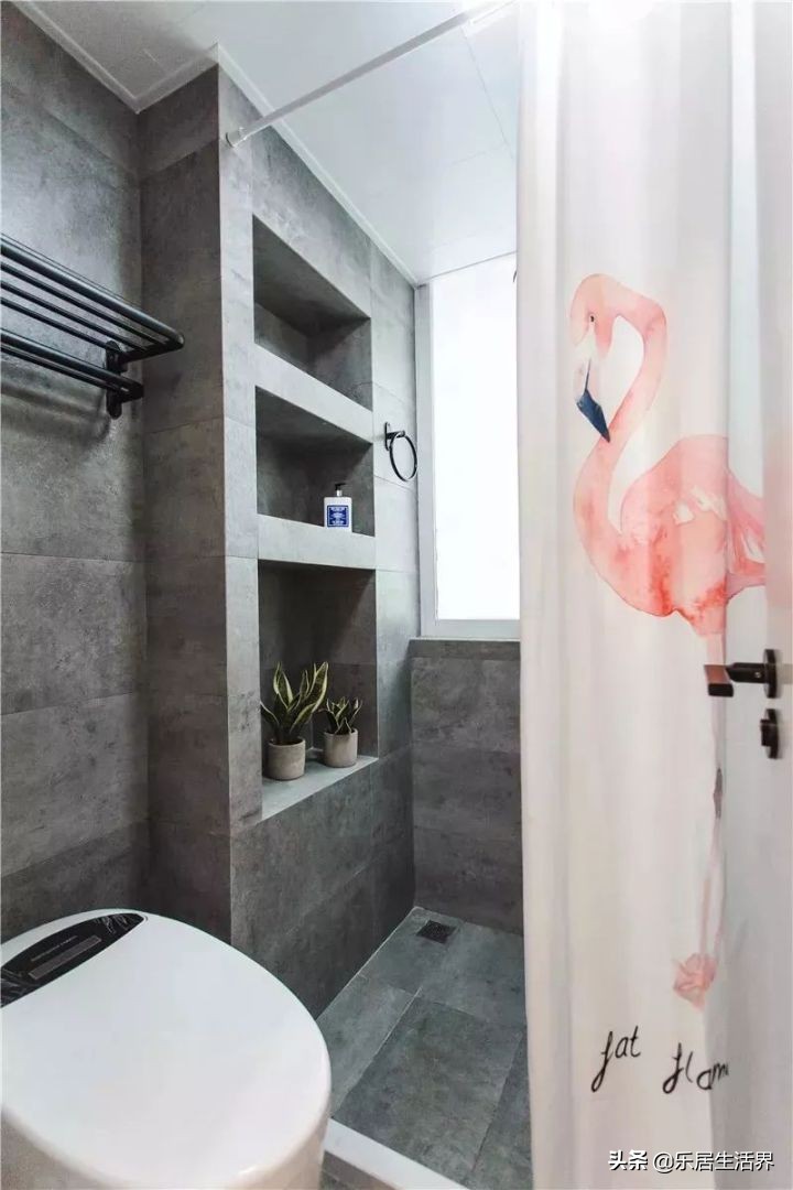 卫生间墙砖和顶最佳颜色效果图,卫生间干湿区墙砖颜色该不该一样