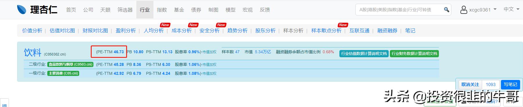 估值pe和ps有什么区别,相对估值分析市盈率法