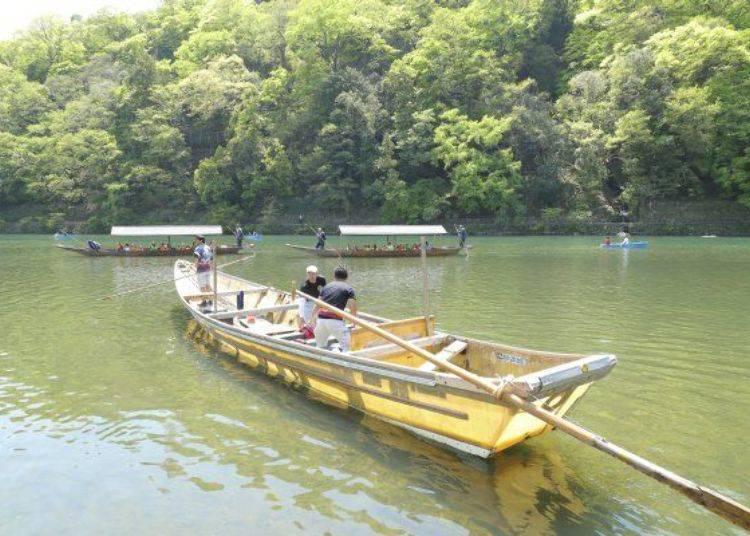 京都保津川,日本京都游船