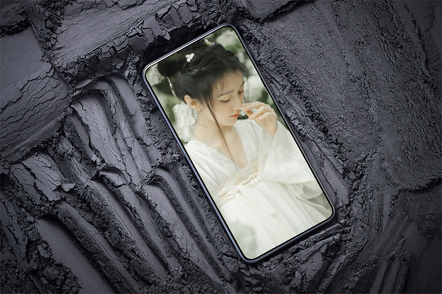 冰蓝色自带仙气杀气的古风壁纸,好看的壁纸女生仙气可爱卡通古风