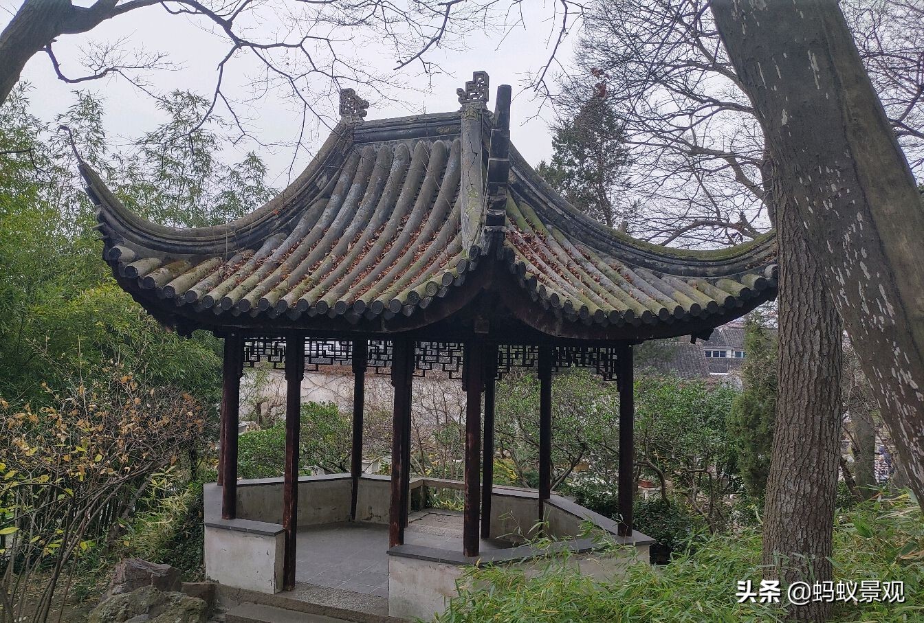 留园建筑布局照片,留园建筑景观内容