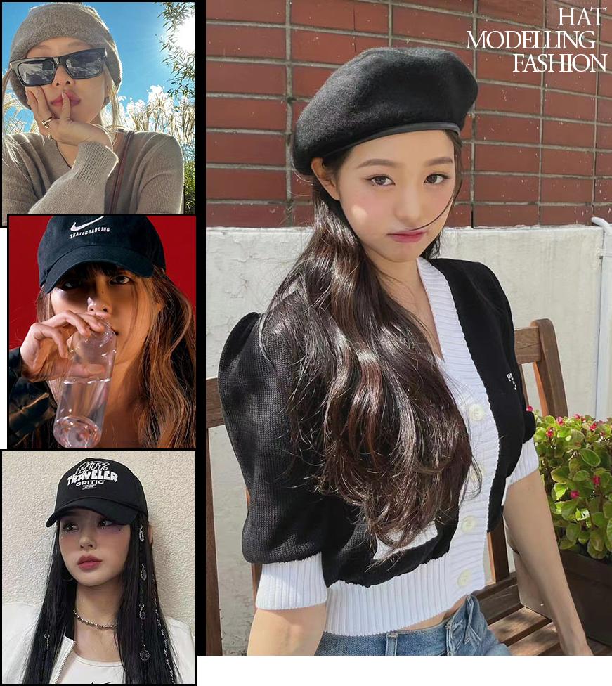 皮肤白脸圆戴什么颜色帽子,脸圆头大戴什么帽子好看男