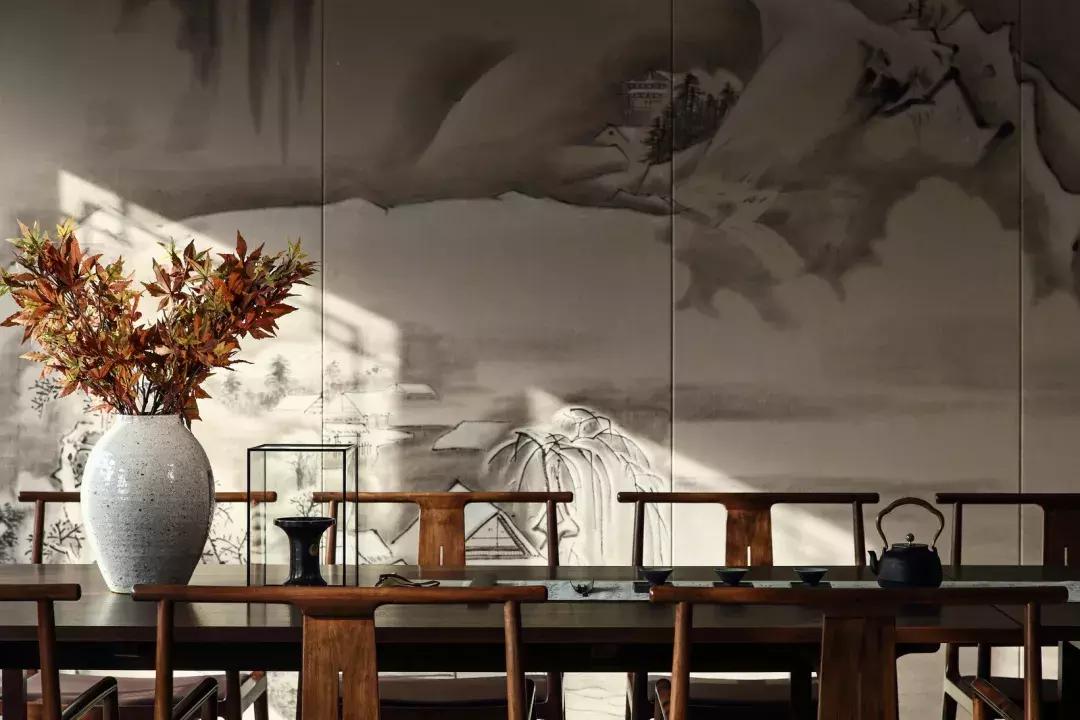 山水画空间设计,山水画与现代设计