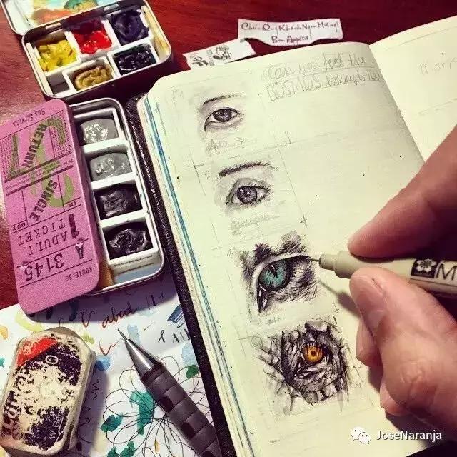 如何用手账本做一篇漂亮的手账,青春专属手帐