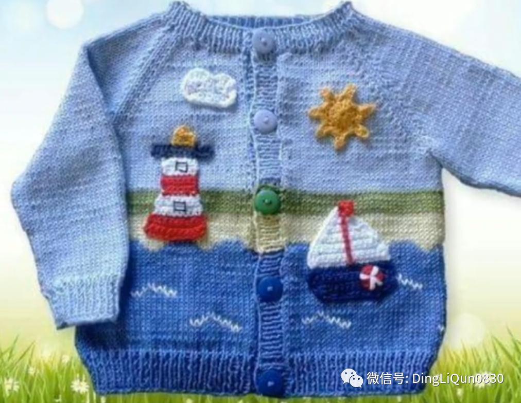 儿童针织毛衣教程,小孩棒针毛衣款式大全图片
