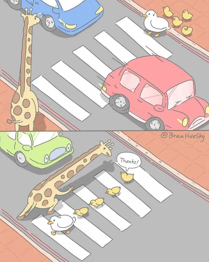 幽默四格漫画100幅图,20幅幽默的漫画