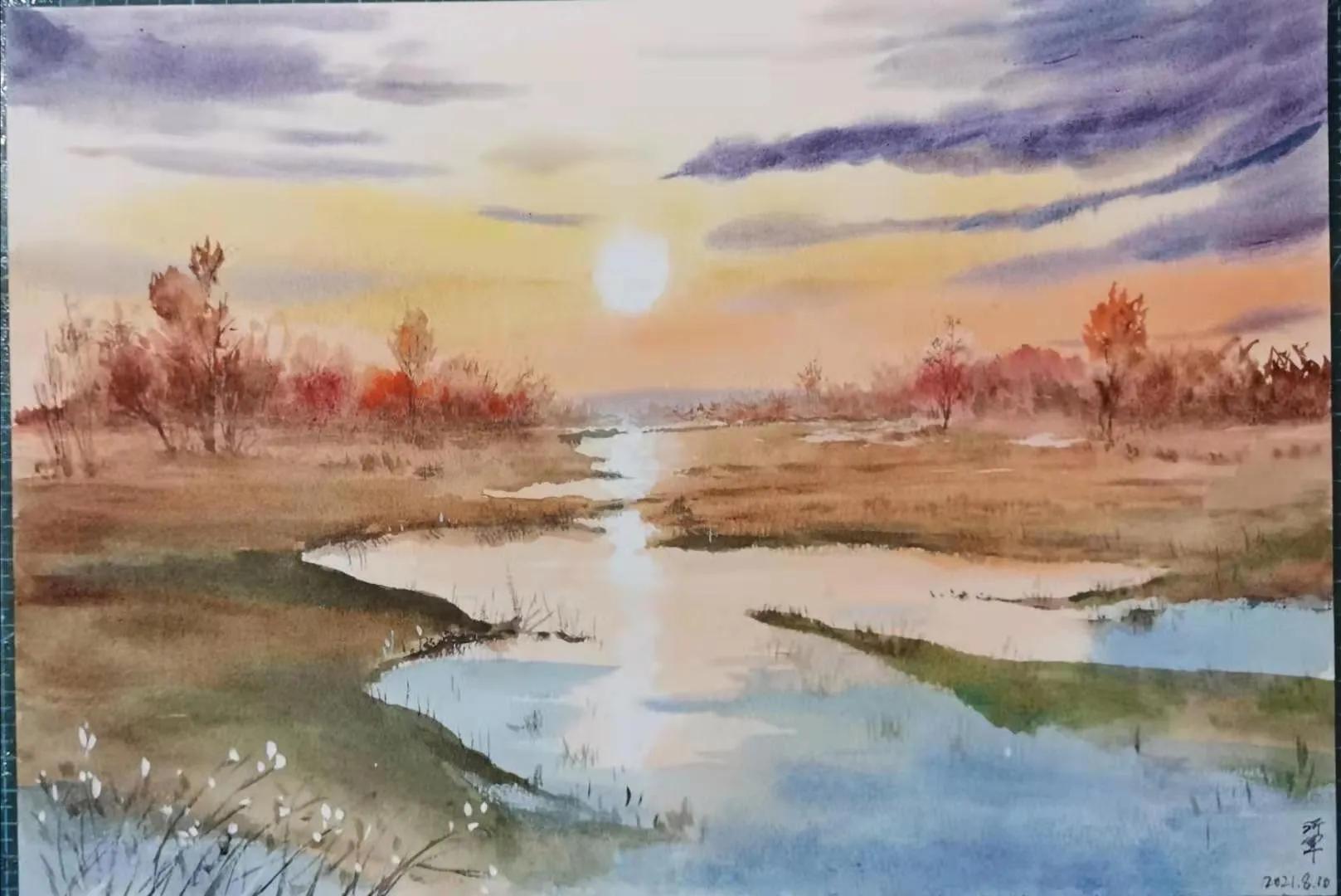 画吧画友作品欣赏,幸福原创画作品