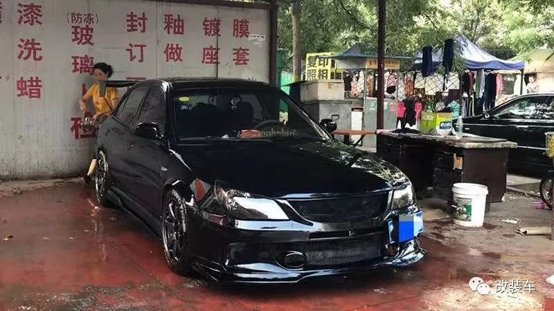 3000块买了三菱lancer改装,三菱lancer改装效果图