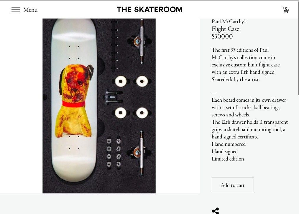 你是滑滑板还是赏滑板？买了艺术家联名的滑板不滑会被说装X吗？