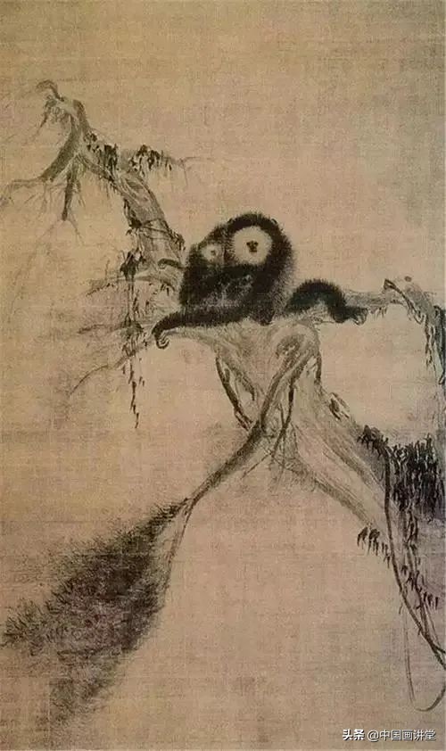 国画猴子画法,国画猴子教学
