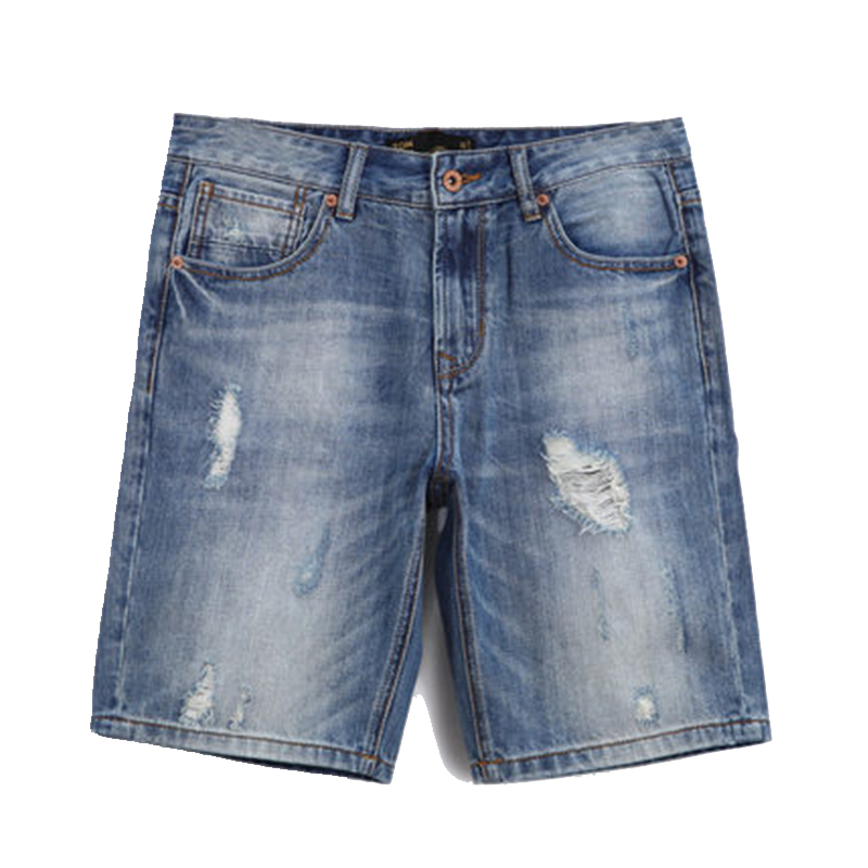 男生穿五分裤搭什么鞋,五分牛仔裤男款搭配