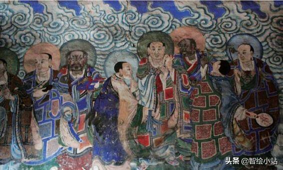 餐厅工业风国潮壁画,18d浮雕壁画国潮