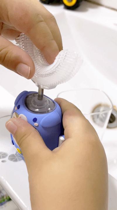 儿童刷牙神器u型牙刷好不好用,儿童刷牙神器u型牙刷好吗