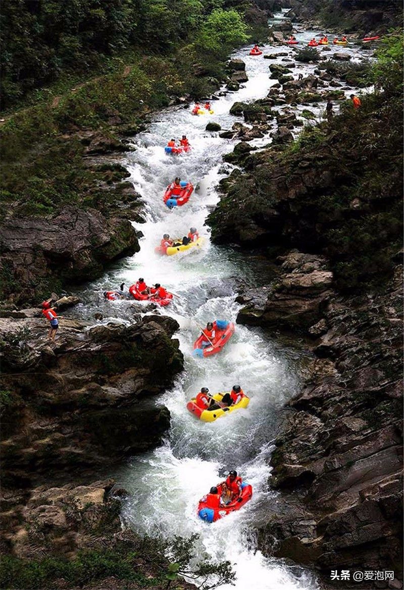 贵州最美漂流,贵州最美的溪水山水美景