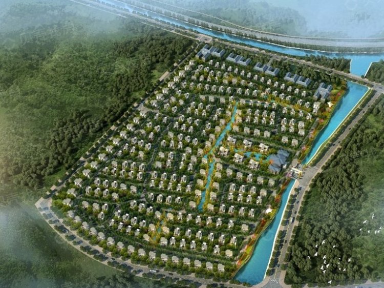 大连金石滩中式别墅,大连金石滩宋式风格别墅以旧换新