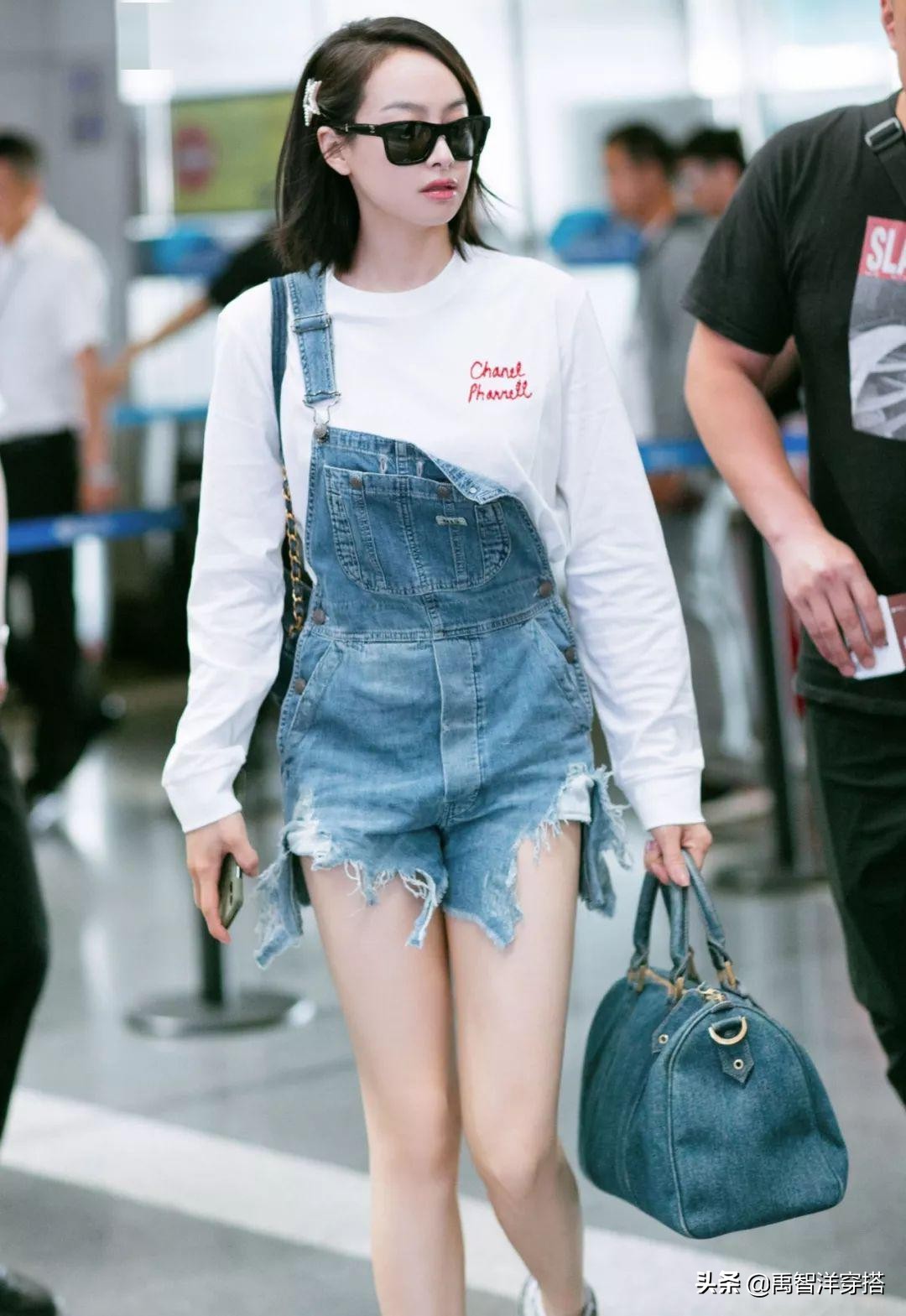 阔腿裤已经out了现在流行初恋裤,还在穿阔腿裤现在流行的是初恋裤