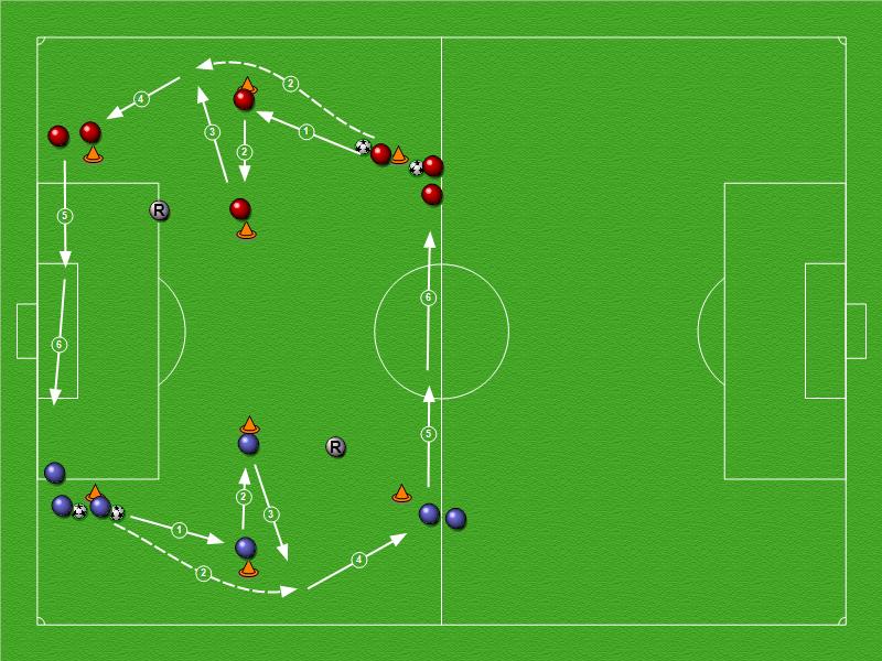 足球教案结束部分模板,足球准备操教案