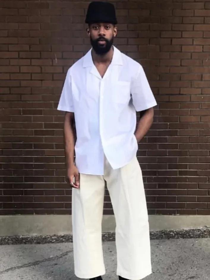 微胖男生这样穿清凉干净又显瘦,微胖男生这样穿真的很好看