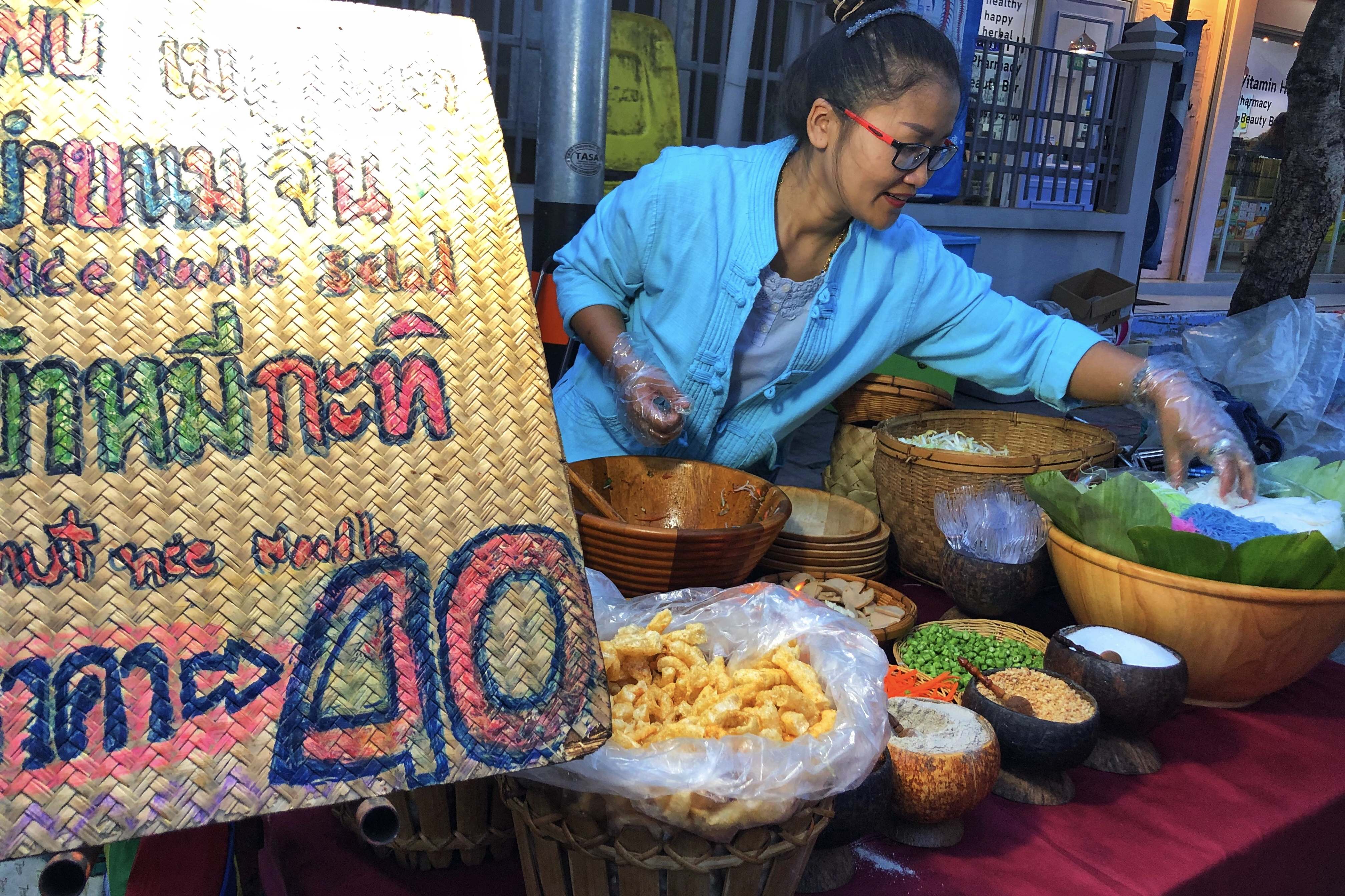 神奇泰国游,清迈古城温暖的风景