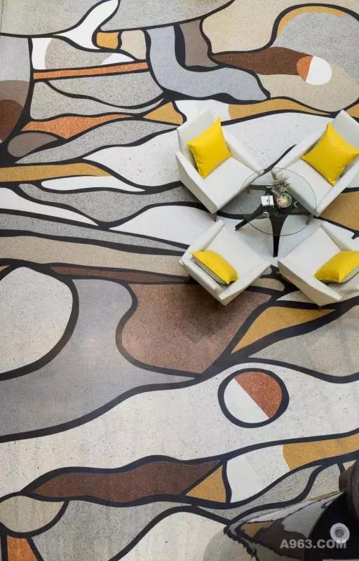 70年代的水磨石,古董水磨石