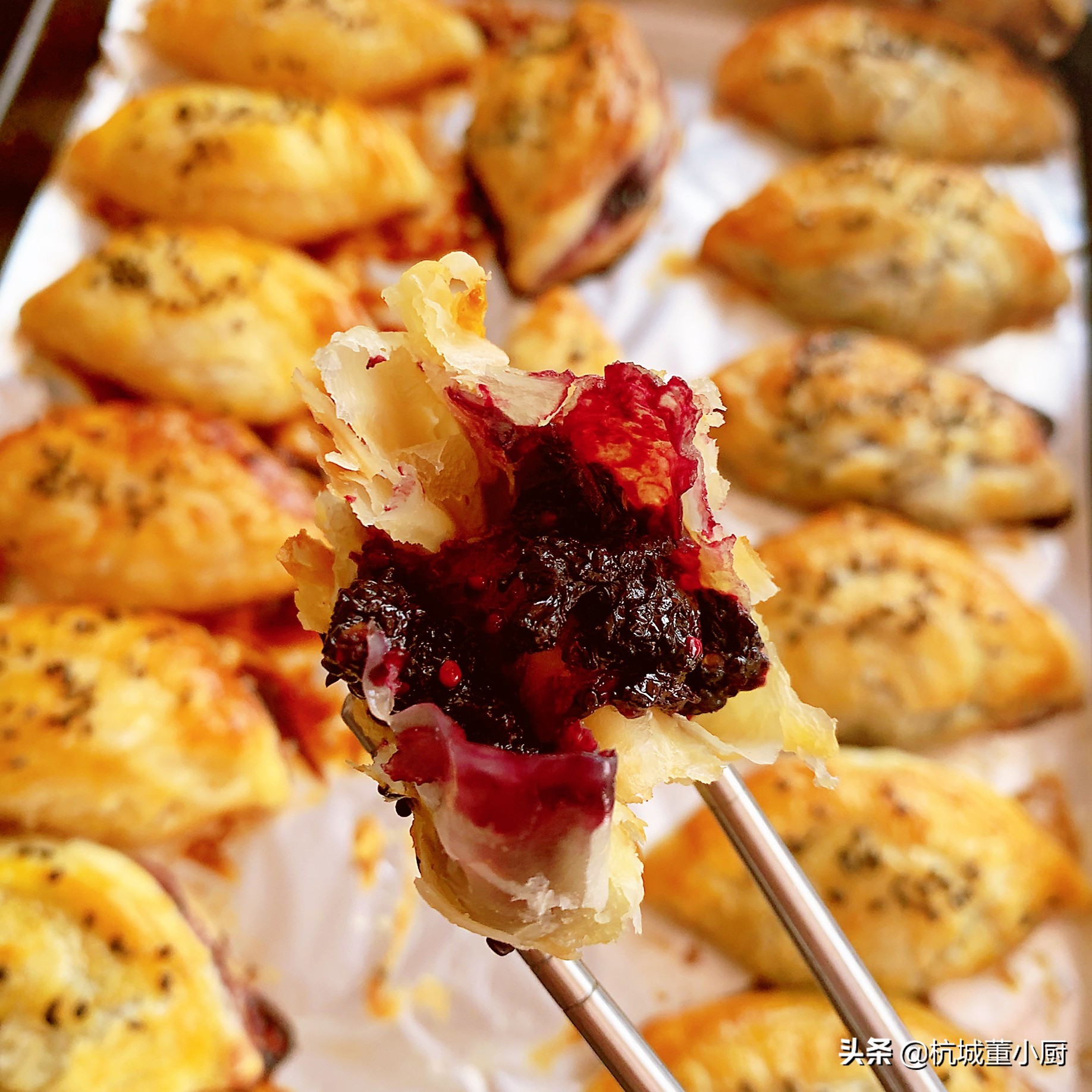 桑葚派蛋挞皮,美味的桑葚蛋挞