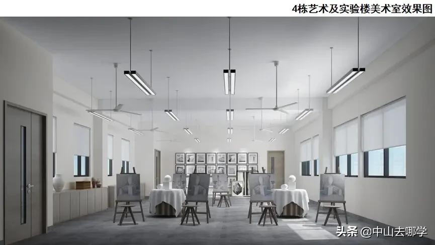 你好，新二中！火炬二中9月正式启用！效果图曝光