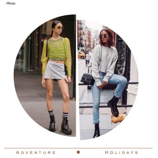 马丁靴如何进行选择搭配,马丁靴怎么穿好看效果好