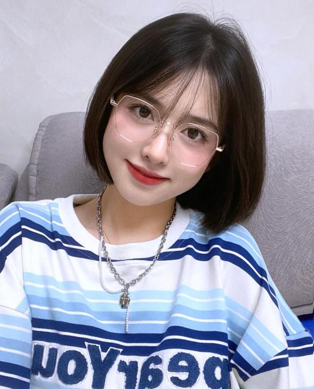 适合脸宽点的圆脸流行短发,小清新日系短发齐耳圆脸