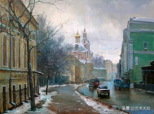 尤里奥布霍夫国画,尤里奥布霍夫作品