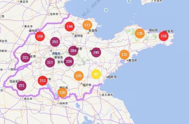沿海也雾霾！山东雾霾爆表城市排行榜公布，第一名不能呼吸！