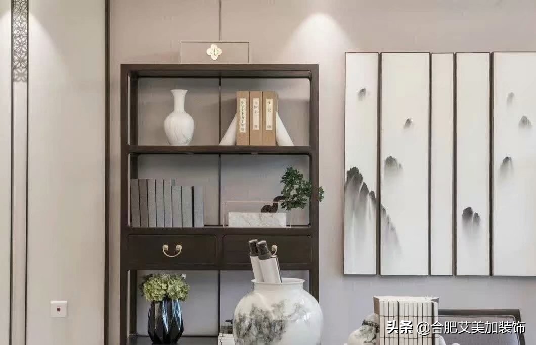 水墨兰庭样板房,水墨兰庭86平装修