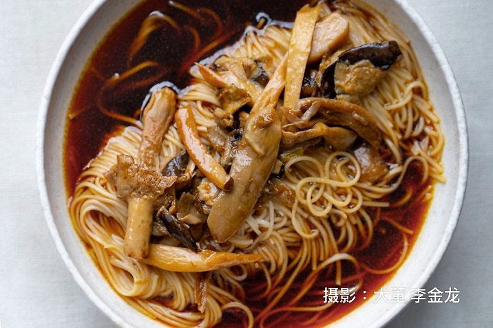 蕈油面做法,兴福寺蕈油面