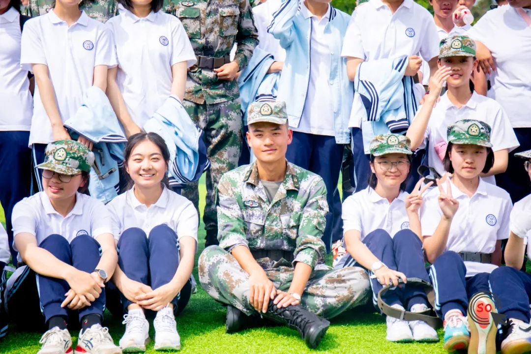 迎建党百年军训风采,青春飞扬军训