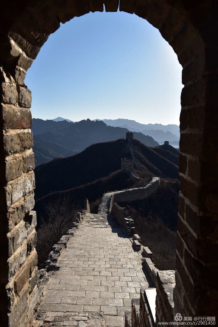 金山岭长城游览图高清,金山岭长城摄影攻略
