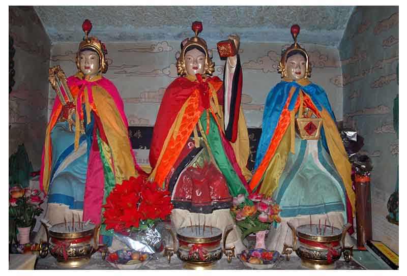 道家金花菩萨的经文,道教的慈悲娘娘